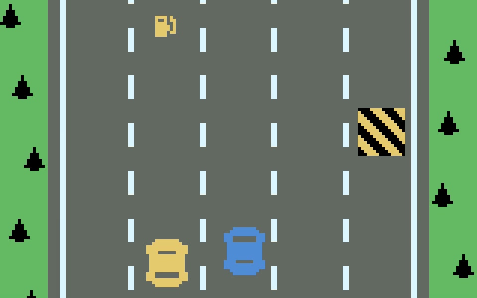 Road Dodge の道路を走る車